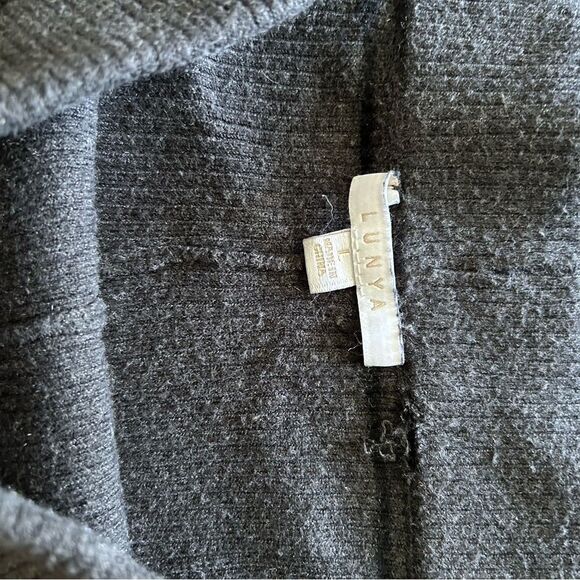 LUNYA Cozy Cotton Ribbed Leggings L b11 - Picture 5 of 8